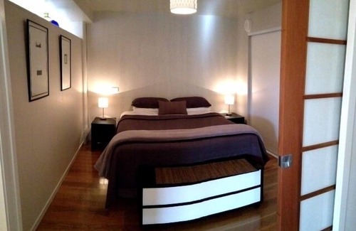 Raglan Apartment | Unique & stylish apartment in the former Golden Bay silos on the Raglan Wharf