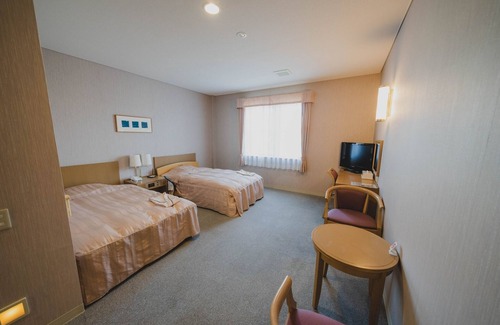 Teshikaga House | Universal design twin room /Kawakami-gun Hokkaidō