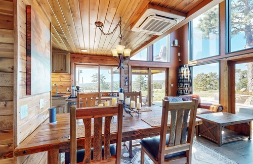 Keystone Cabin | Unmatched views of Mt. Rushmore and Black Elk Peak on 17 acres with hot tub