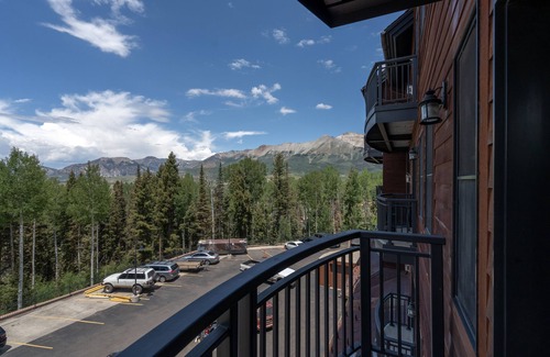 Mountain Village Condo | Unobstructed Mountain Views From Private Balcony in This Stunning 1-Bedroom Resi