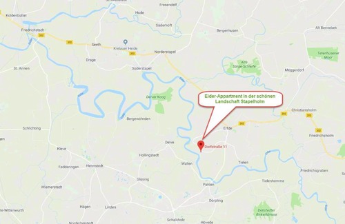 Erfde Cabin | Unterkunft Eiderblick für Feriengäste und Monteure