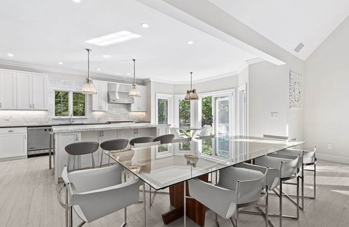 East Hampton House | Unwind at this timeless estate featuring a chefs kitchen, classic.
