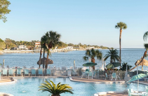Pinellas Point House | Unwind in Your Private Oasis w/Two Stunning Pools and Beach & Marina access