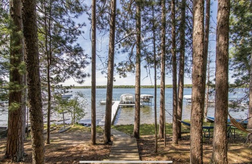 Crosslake Cabin | Unwind on the Whitefish Chain of lakes! Beautiful Big Trout Lake Home!