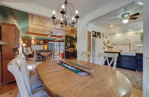 Charlevoix House | Updated cabin sleeps 8. Pet friendly, and has private neighborhood beach.