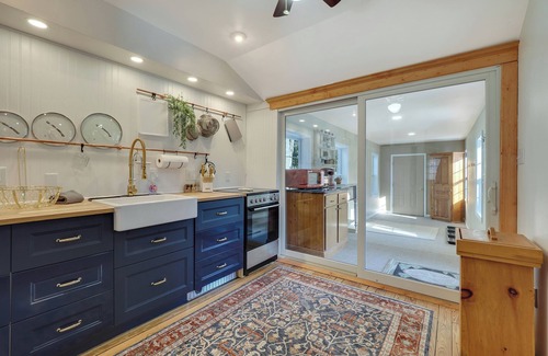 Charlevoix House | Updated cabin sleeps 8. Pet friendly, and has private neighborhood beach.