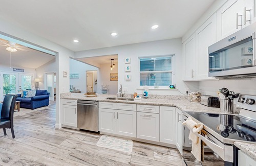 Vilano Beach House | Updated home with great outdoor space - close to the beach