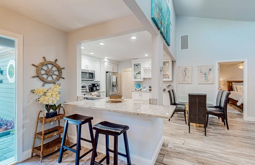 Vilano Beach House | Updated home with great outdoor space - close to the beach