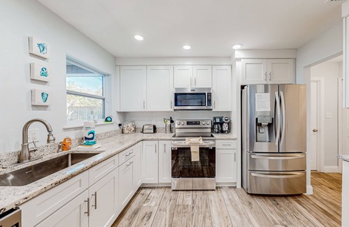 Vilano Beach House | Updated home with great outdoor space - close to the beach