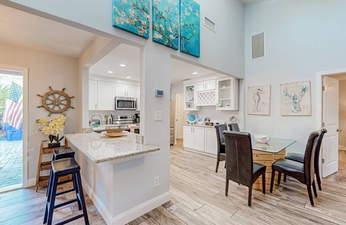 Vilano Beach House | Updated home with great outdoor space - close to the beach