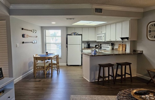 Palm Harbor Condo | Updated Lake Tarpon Condo With King/Queen Beds and Remote Work Desk/Monitors