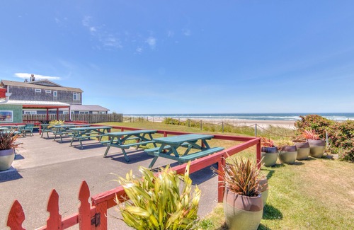 Rockaway Beach Condo | Updated Oceanfront Two-Bedroom Brings You Panoramic Rockaway Beach Views!