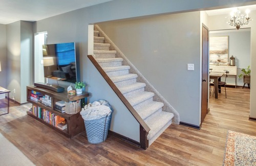 West Omaha House | Updated Omaha Home w/ Patio & Private Yard!