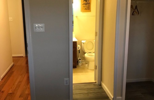 Clarksburg Condo | Upper Level Room in condo with external Private bath