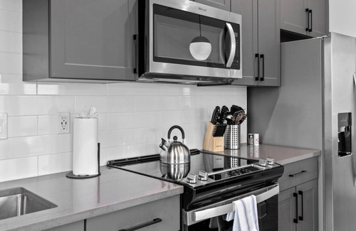 Five Points South Apartment | Upscale 2-Bedroom Condo with Stunning City Views