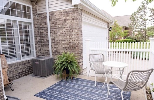 Fishers House | Upscale 2BR Modern Condo Downtown Fishers