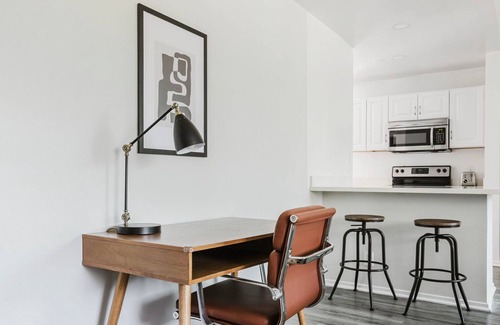 Beverly Grove Apartment | Upscale Beverly Hills 2BR w/Balcony & W/D, nr Dining