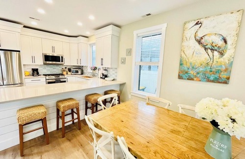 Country Club Estates House | Upscale Coastal Oasis w/Private Pool & Porch—Walk to Downtown Rehoboth!
