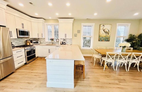 Country Club Estates House | Upscale Coastal Oasis w/Private Pool & Porch—Walk to Downtown Rehoboth!