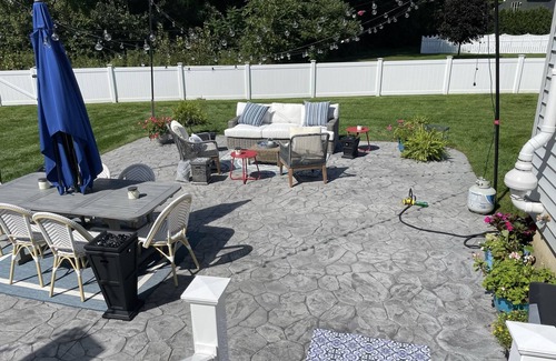 Saratoga Springs House | Upscale comfort with easy access to the famous Saratoga Race Course