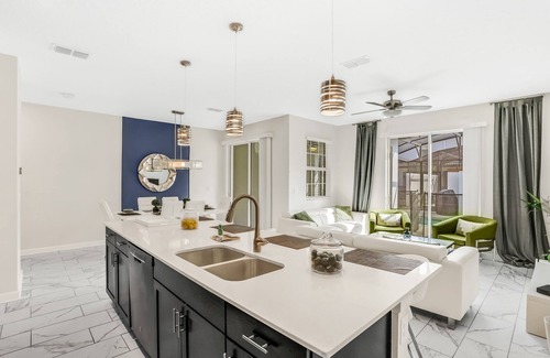 Kissimmee House | Upscale, dog-friendly townhome with private pool, lanai, fast WiFi & W/D