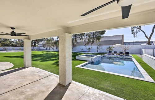 Glendale Apartment | Upscale Glendale Casita with Pool and Hot Tub!