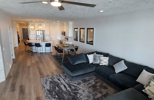 Arnolds Park Condo | Upscale Lakefront 4 Bedroom/3 Bathroom Bridges Bay Resort Condo