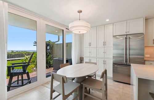 Fernandina Beach Condo | Upscale Renovations at Oceanfront Beach Walker Villa!