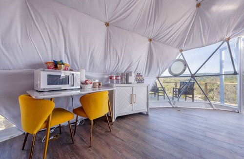 Marble Falls Villa | Upscale Stargazing Dome Luxury Stunning Mountain View Loving Heart Retreats n