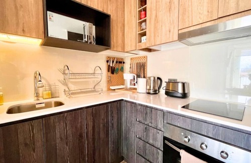 Nunoa Apartment | Urban Artistic Irarrázaval - A/C Laundry Park Pet