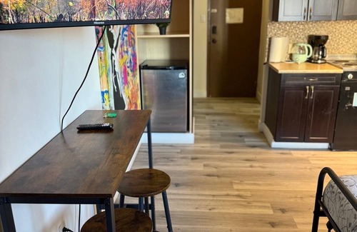 Eau Claire Apartment | Urban Oasis: Downtown Serenity