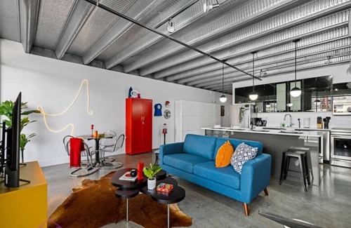 Downtown Edmonton Apartment | Urban Pop Loft | Near ICE District | UG Parking!