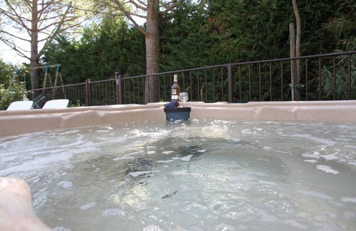 Saint-Cesaire-de-Gauzignan Cottage | "Vacances chez l'antiquaire" JACUZZI - SWIMMING POOL " 10 CH. 15 PERS -400 M2