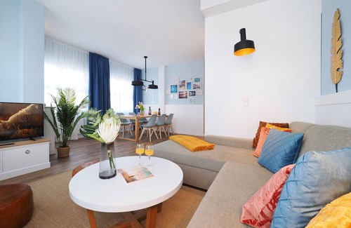 Heringsdorf Apartment | Vacation apartment with 1 bedroom and balcony facing the lake