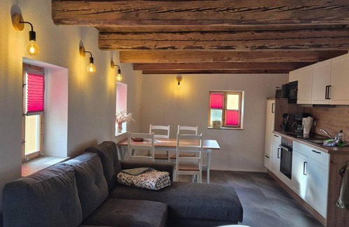 Bertsdorf House | Vacation apartment Lausche - Holiday home Hanselhof 26