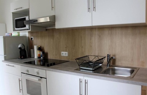 Bad Rothenfelde Apartment | Vacation apartment with balcony above the city center of Bad Rothenfelde
