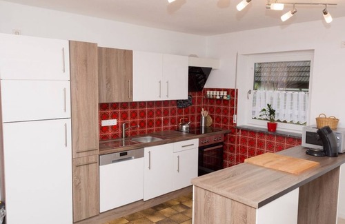 Donaueschingen Apartment | Vacation apartment type C, 95sqm, 2 bedrooms, terrace with sunbathing lawn, max. 4 persons