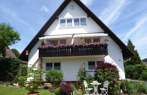 Donaueschingen Apartment | Vacation apartment type C, 95sqm, 2 bedrooms, terrace with sunbathing lawn, max. 4 persons