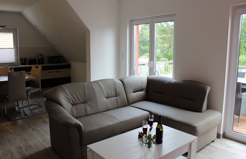Krakow am See Apartment | Vacation apartment Waterkant EG - Residence at Lake Krakow