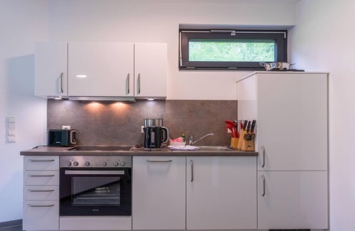 Krakow am See Apartment | Vacation apartment with terrace on Lake Krakow
