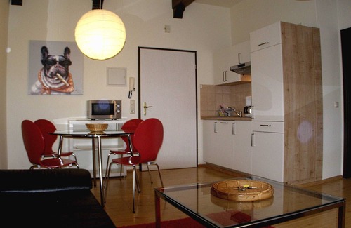 Bad Steben Apartment | Vacation apartment 1 - ground floor street side - Park-Villa in Bad Steben
