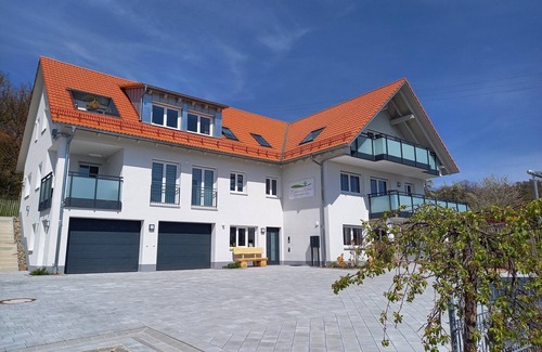 Baudenbach Apartment | Vacation apartment 'Frankens Mitte - Holiday apartment no. 2' with its own sauna, large balcony