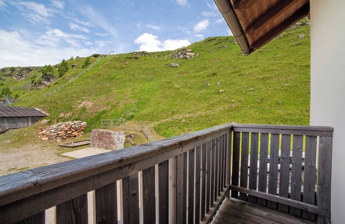 San Leonardo in Passiria House | Vacation Home "Enzianhuette" with Mountain View, 3 Balconies & Shared Terrace