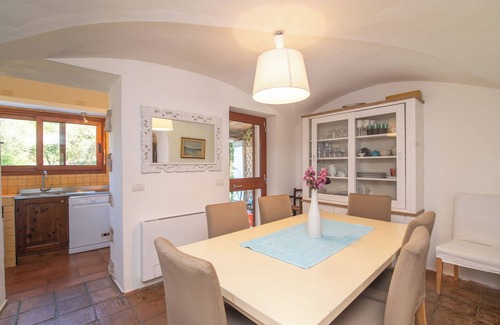 Baja Sardinia House | Vacation Home “Felix” close to the Beach with Sea View, Wi-Fi, Terrace & Garden