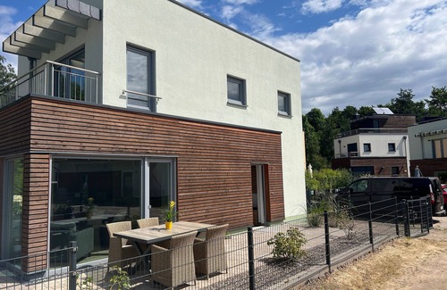 Krakow am See House | Vacation home Pepe` with large roof terrace and lake view - Pepe