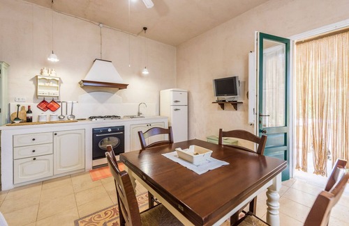 Racale House | Vacation Home “Tia Maria Country Inn - Bilocale 103” with Pool, Terrace & Garden