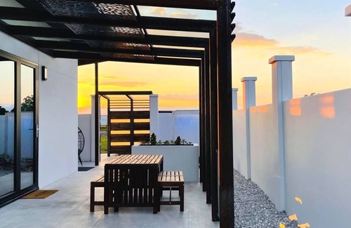 Umber View Heights Villa | Vacation home with private hot tub.