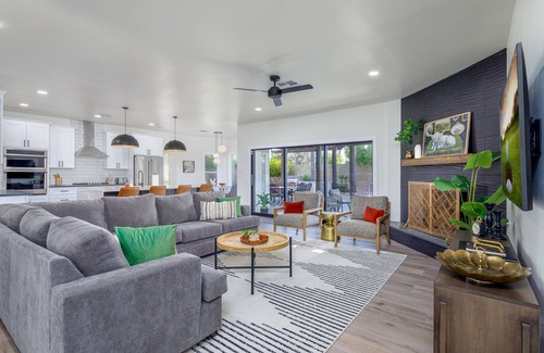 Las Haciendas House | Vacation in Style at the Desert Palms with 3 Primary Suites, Heated Pool, More!