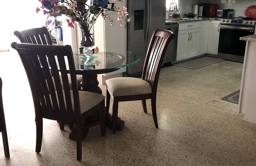 Seminole House | Vacation unheated spillover pool home close to beach