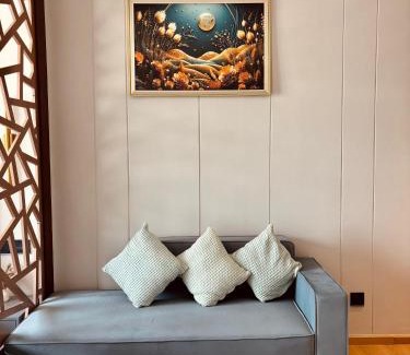 Greater Noida Apartment | Vaelora Stay Luxury Studio-Galaxy Blue Sapphire Plaza